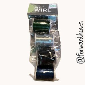 On A Wire 20 Gauge Bead Wire Lot 4 Colors Jewelry Craft Supplies New